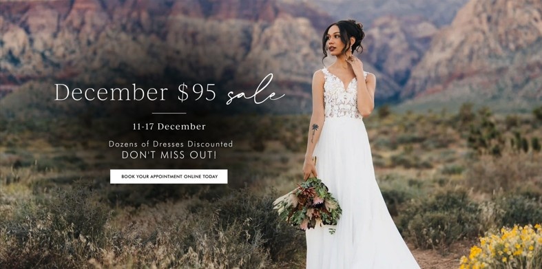 Brilliant Bridal Mesa $95 Dress Sale