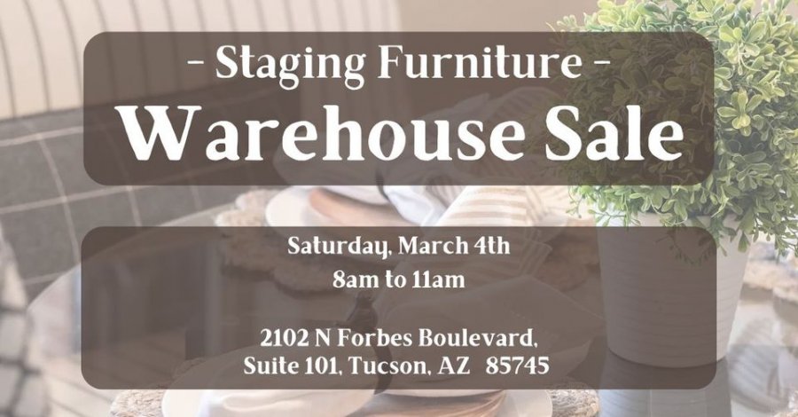Stage Tucson Annual Warehouse Sale
