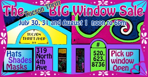 Tucson Thrift Big Window Sale