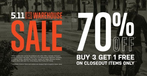 5.11 Tactical Warehouse Sale - Phoenix