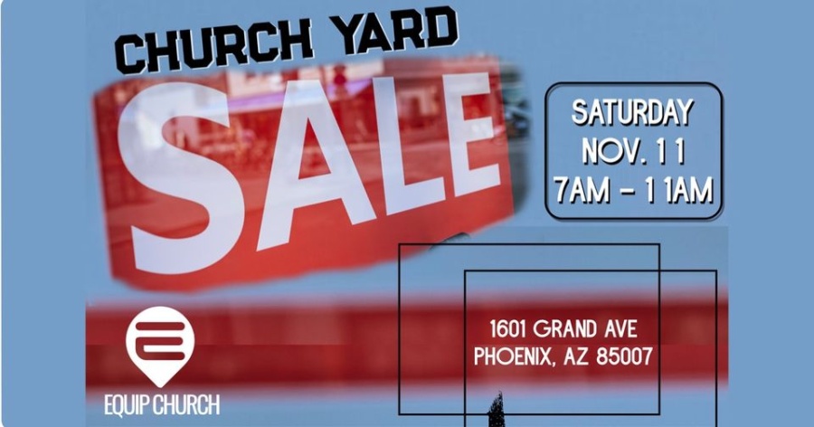 Equip Church First Annual Yard Sale