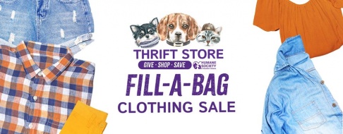 HSSA Thrift Store Fill-a-bag Clothing Sale