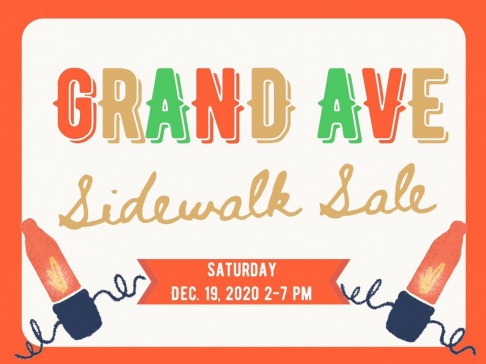Grand Ave Sidewalk Sale