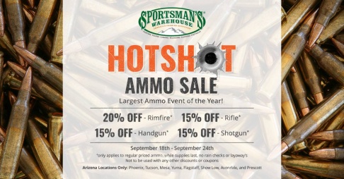 Sportman's Warehouse AMMO Sale